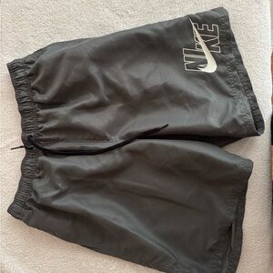 Nike Gray Athletic Shorts Lightweight Performance